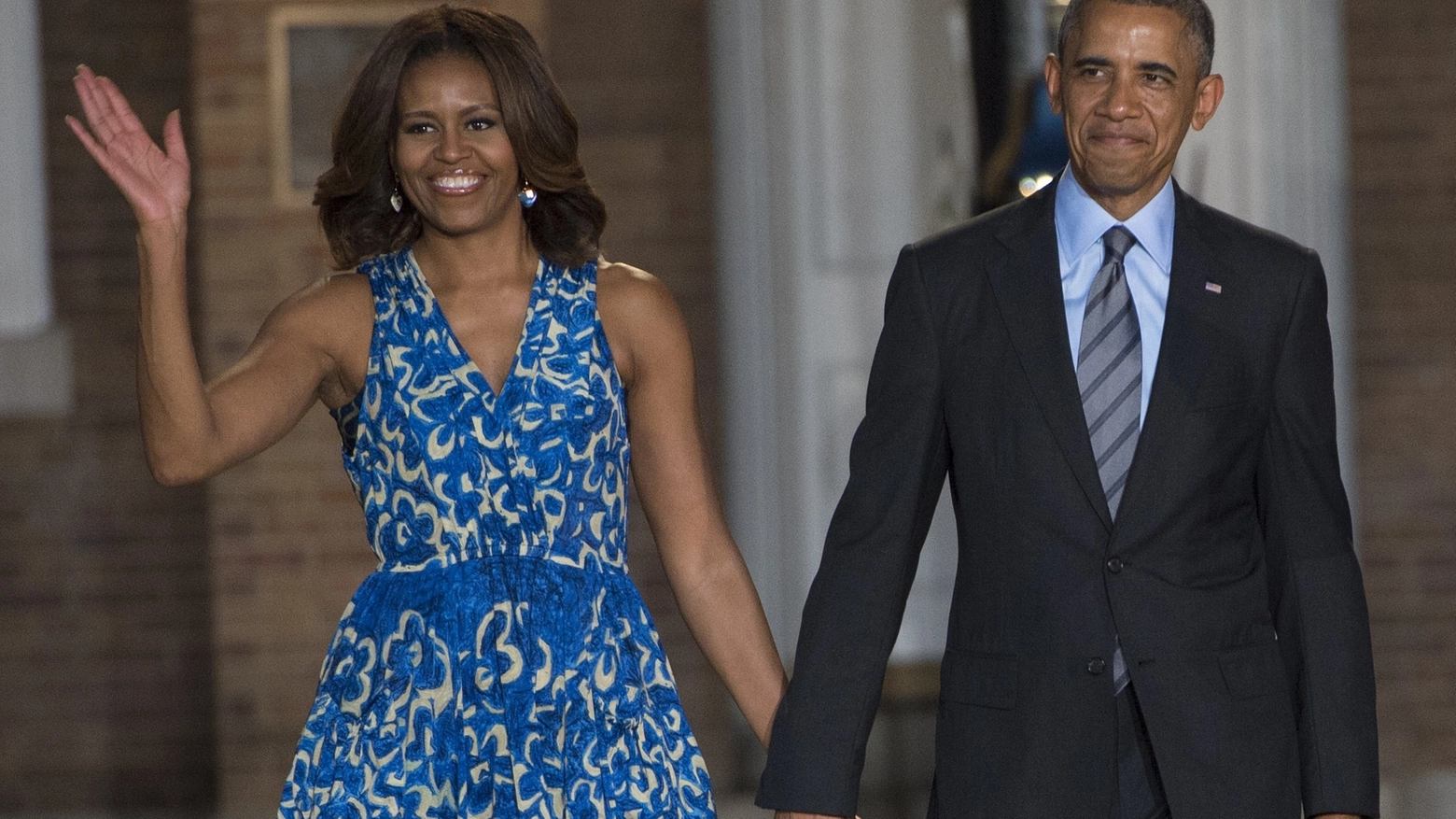 Michelle e Barack Obama (Afp)