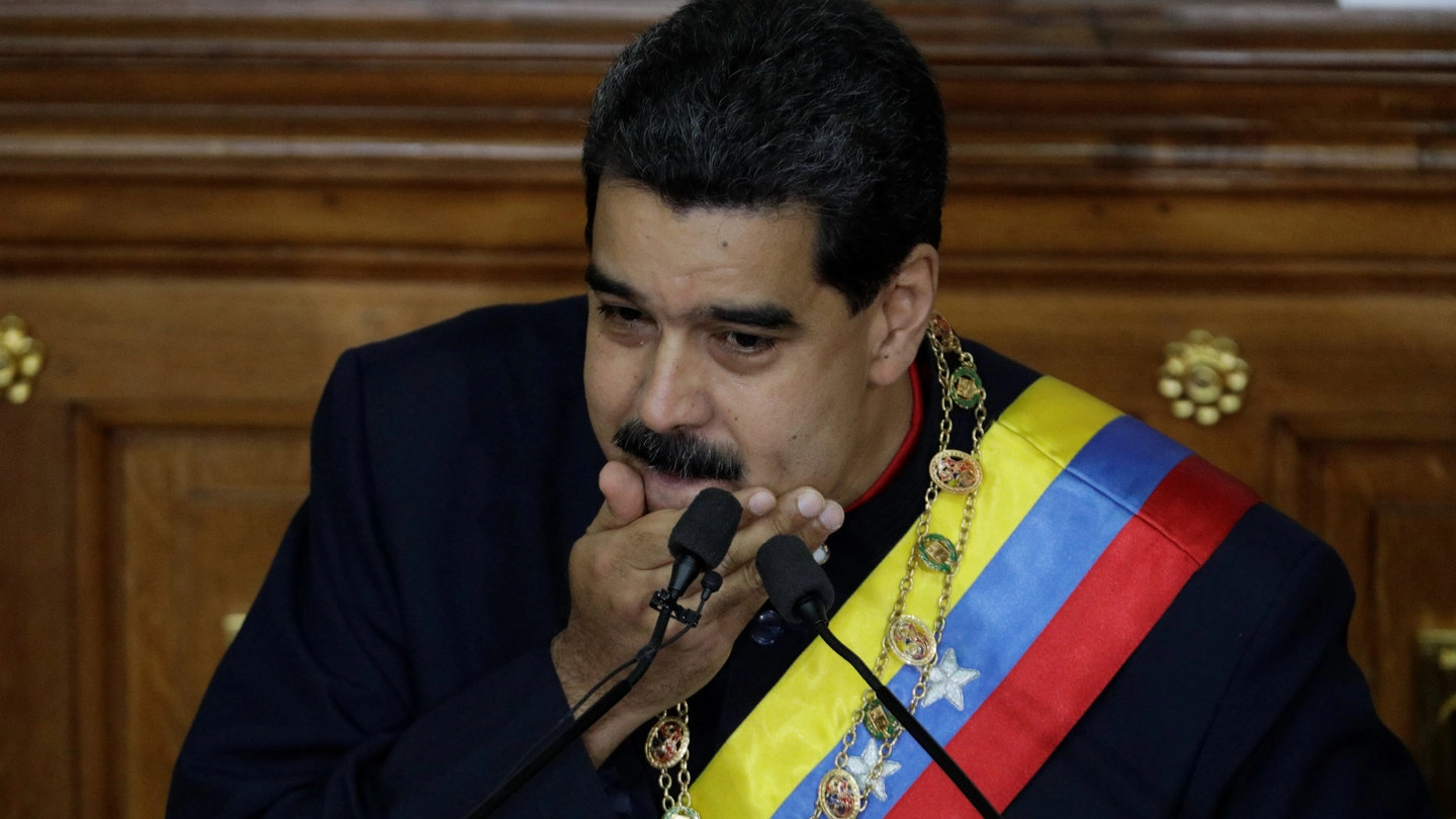 Il presidente venezuelano Nicolas Maduro (Lapresse)