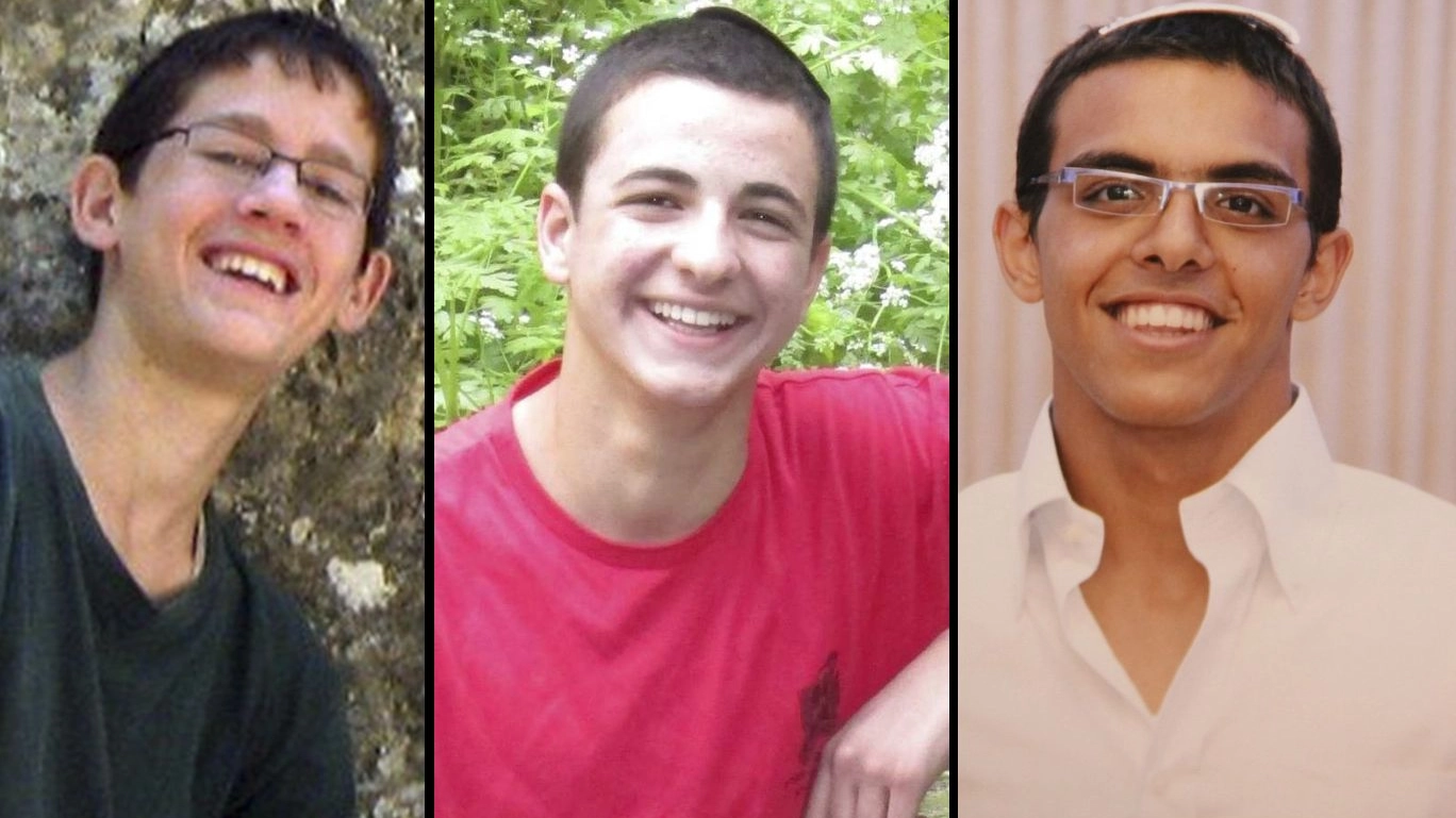 Hebron, i tre ragazzi israeliani uccisi (Reuters)
