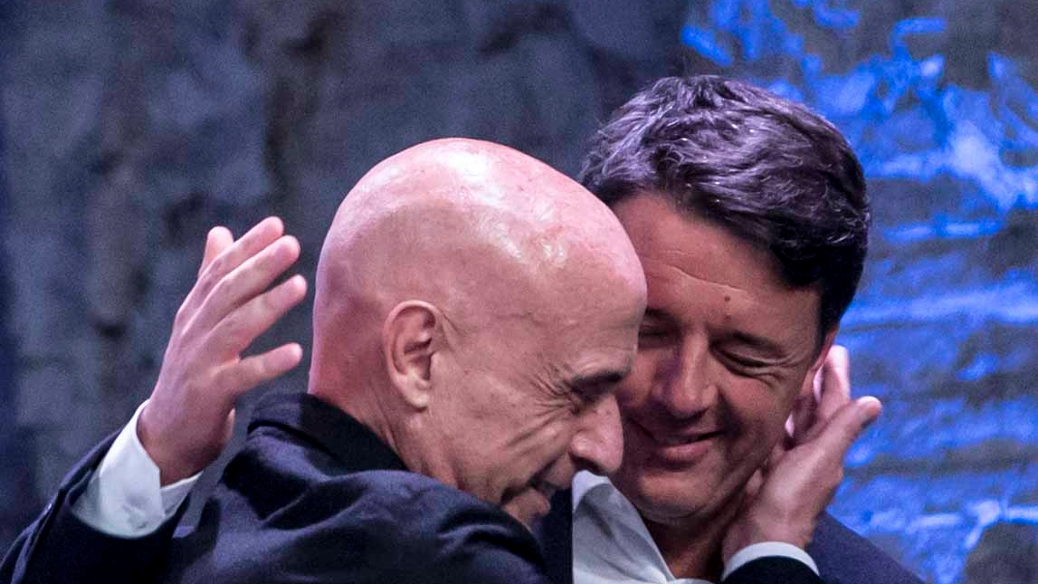 Marco Minniti e Matteo Renzi (ImagoE)