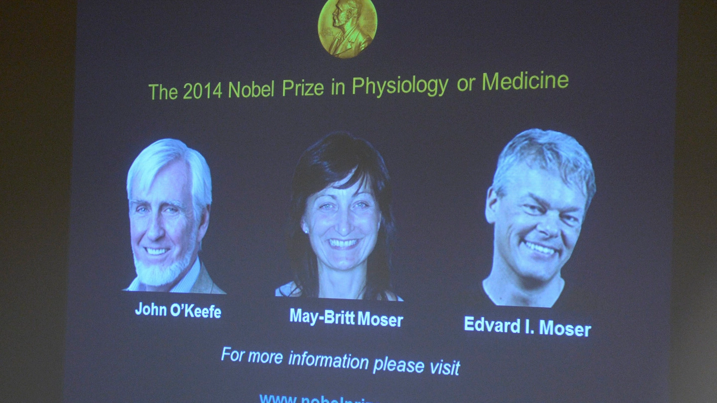 I tre scenziati vincitori del Nobel per la Medicina (Ap)