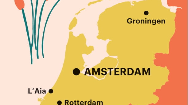 Olanda mappa