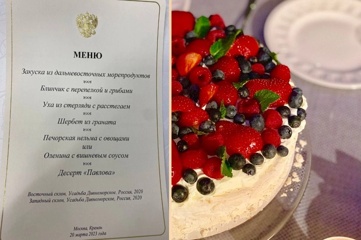 Il menù per Putin e Xi, il dessert: la torta Pavlova