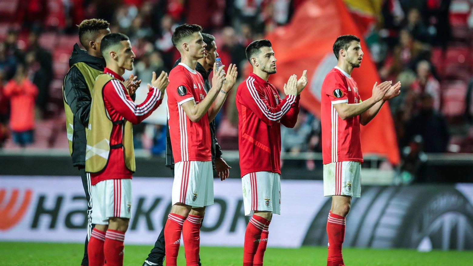 Alcuni giocatori del Benfica