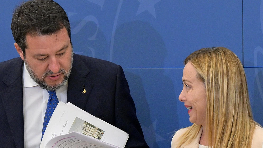Manovra, Matteo Salvini e Giorgia Meloni