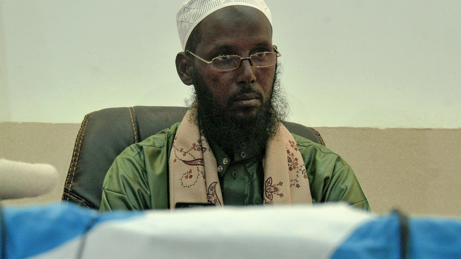 Mohamed Abu Abdalla, capo di Al Shabaab: Stop a sacchetti di plastica (Ansa)