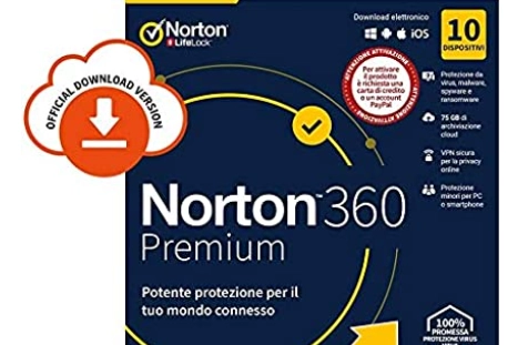 Norton 360 Premium su amazon.com