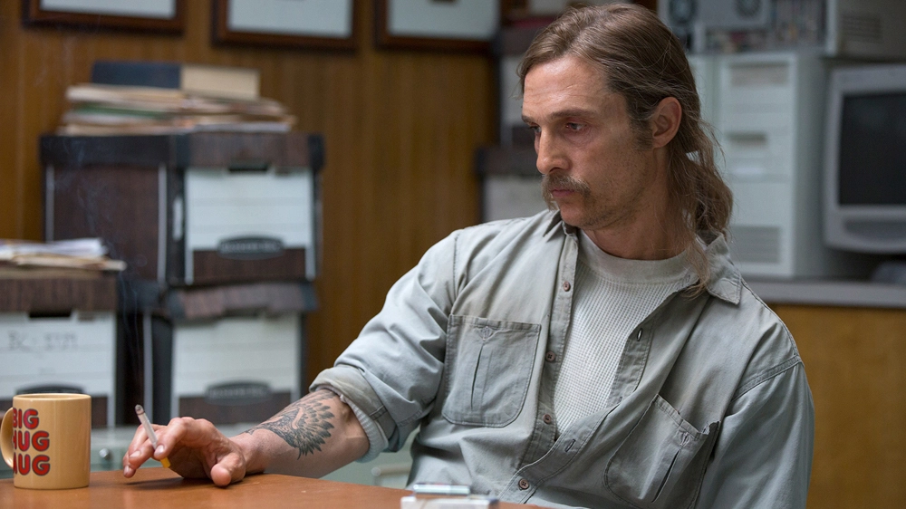 Matthew McConaughey nella prima stagione di 'True Detective' – Foto: HBO