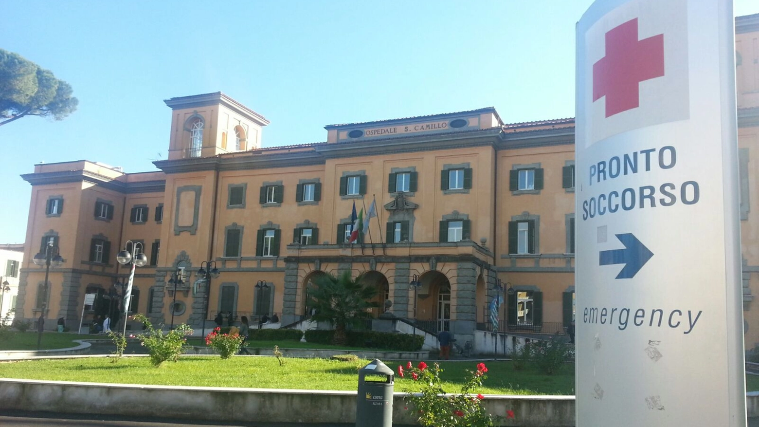 L'ospedale San Camillo di Roma (Dire)