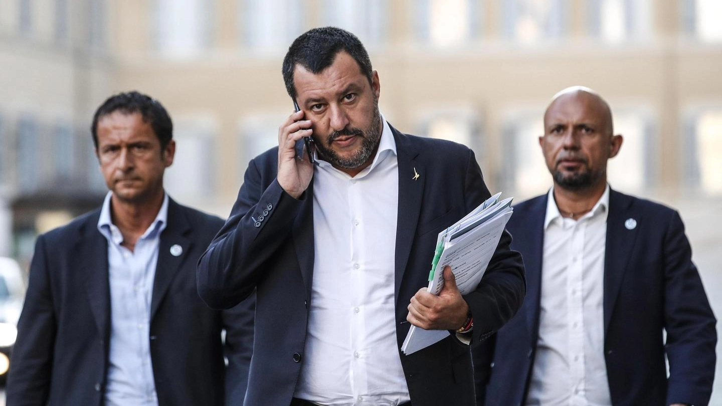 Il vicepremier e ministro dell'Interno Matteo Salvini (Ansa)
