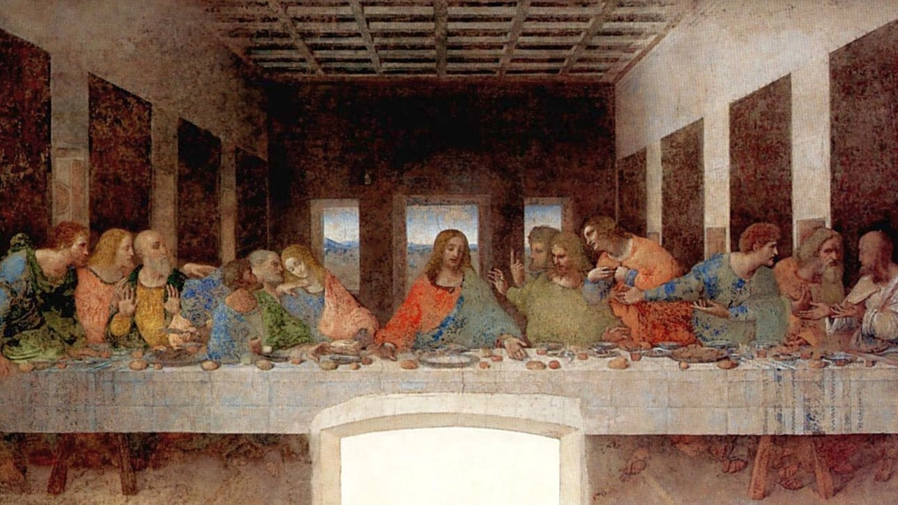'L'Ultima Cena' di Leonardo da Vinci (Omaggio)