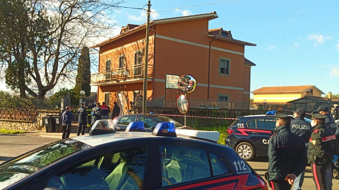 La casa di riposo a Lanuvio dove sono morti 5 ospiti (Ansa)