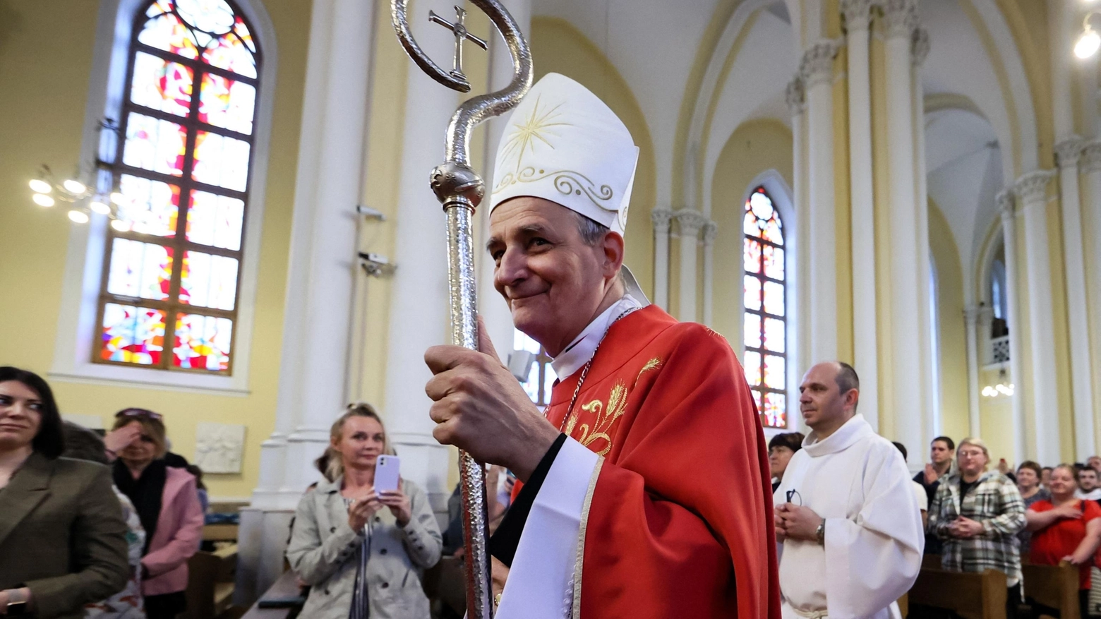 Il cardinal Matteo Zuppi
