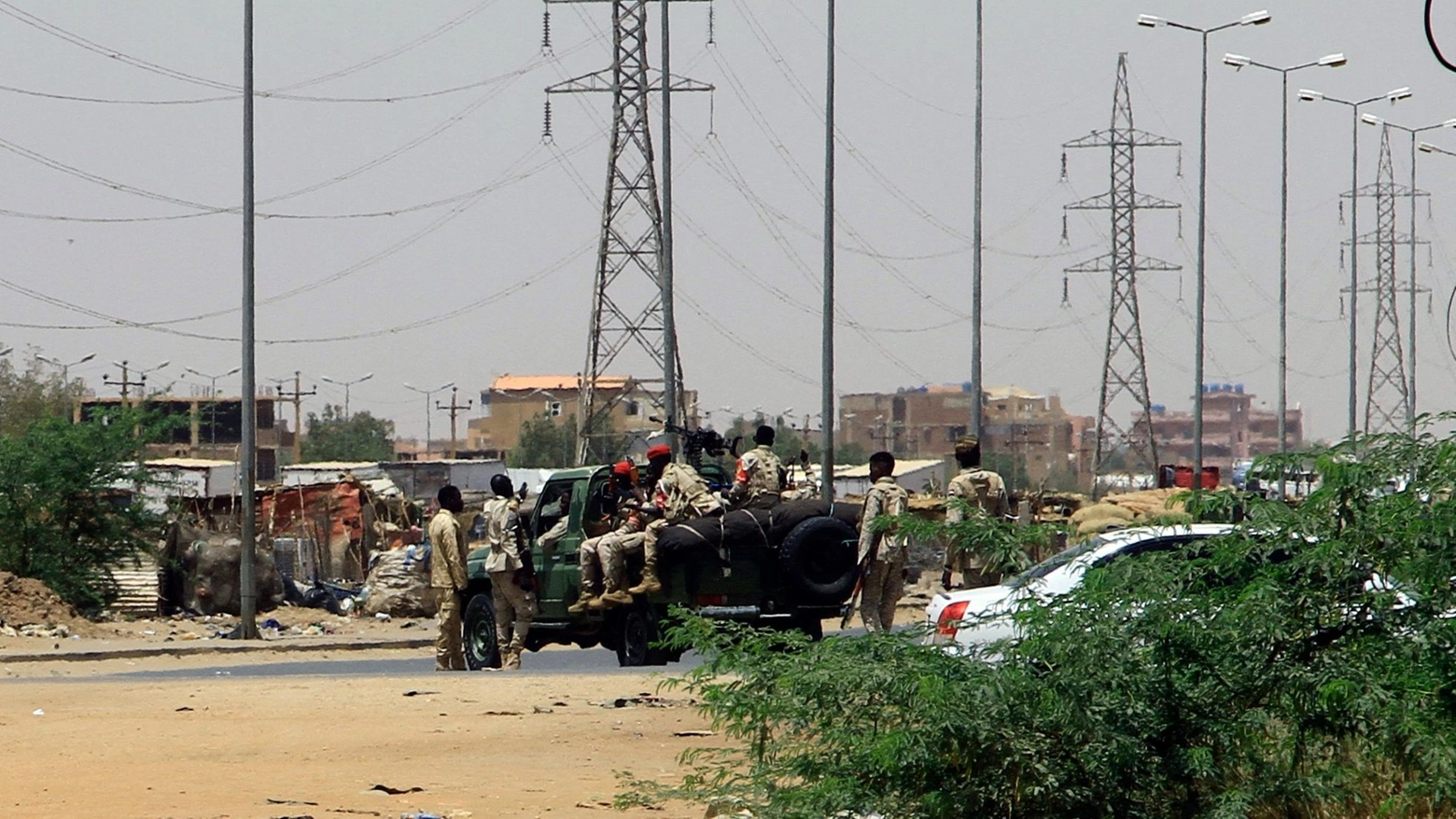 Sudan, soldati a Khartum (Ansa)