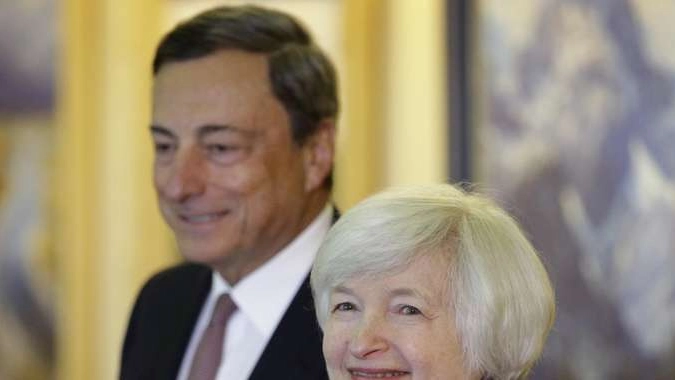 Tra supereuro e Trump,Bce e Fed al bivio