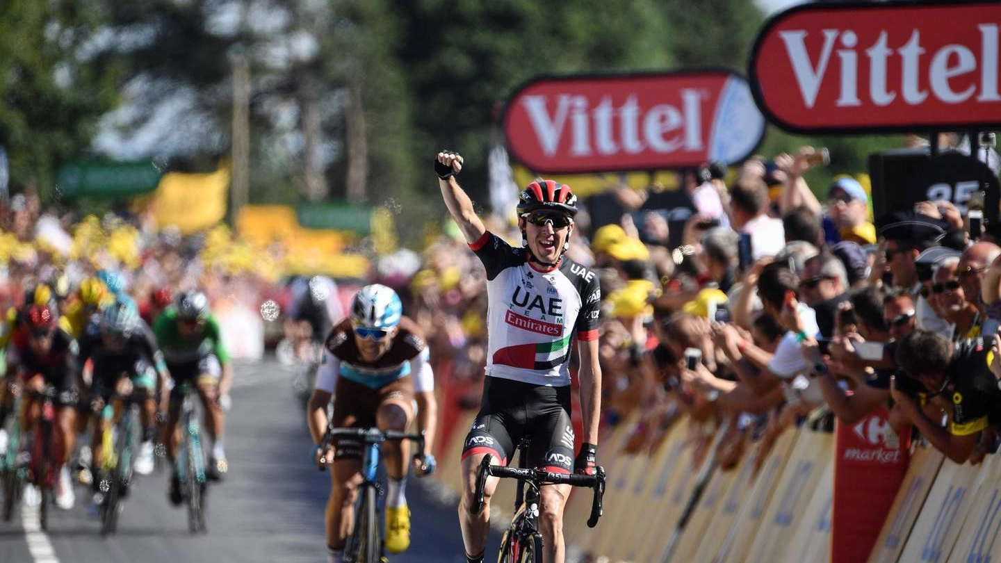 Daniel Martin vince la tappa 6 del Tour de France 2018 (LaPresse)