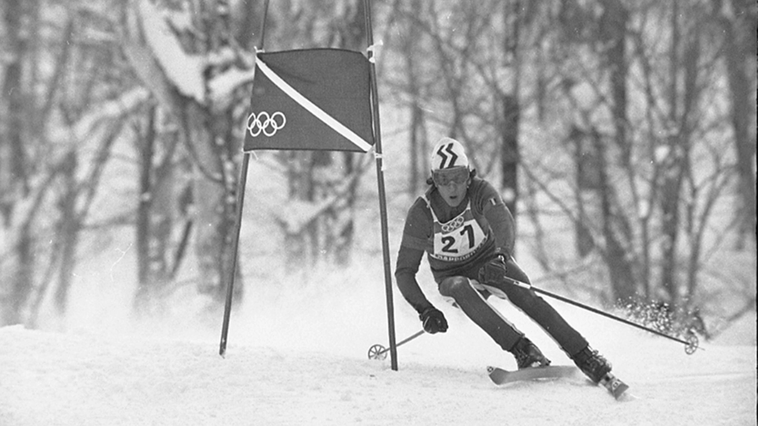 Roland Thoeni alle Olimpiadi Invernali di Sapporo 1972 (Ansa)