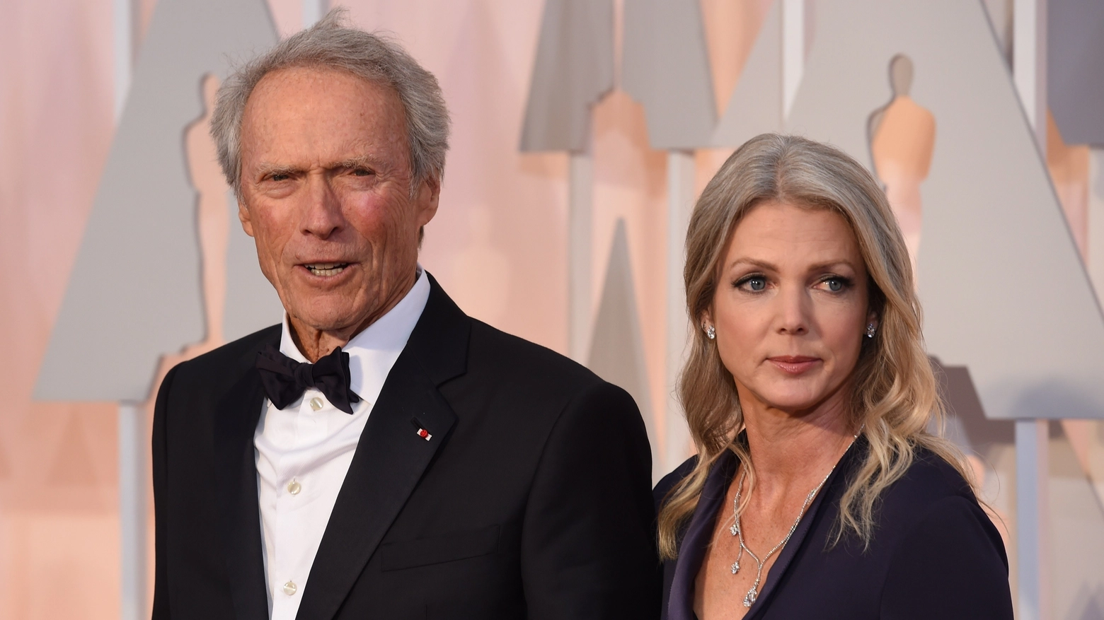 Clint Eastwood e Christina Sandera (AFP)