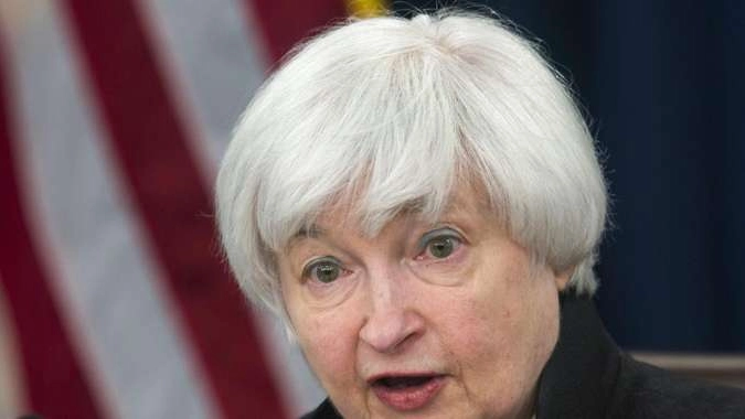 Fed: Yellen prevede aumento tassi in Usa