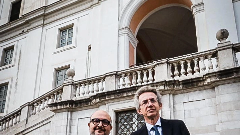 Il ministro Sangiuliano e il sindaco Manfredi, intesa sul Real Albergo dei Poveri 
