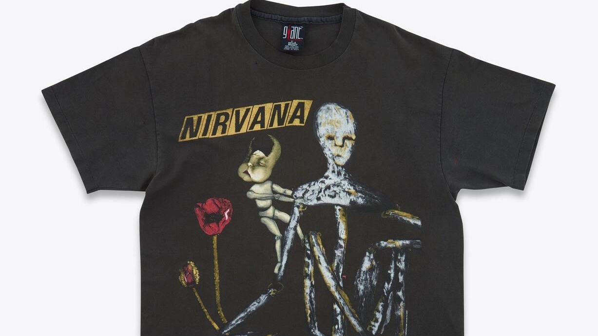La t-shirt di "Incesticide", album dei Nirvana uscito il 14 dicembre del 1992