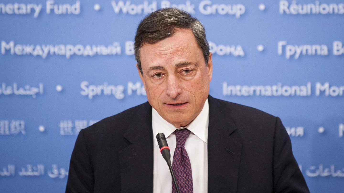Il presidente della Bce, Mario Draghi (ANSA)