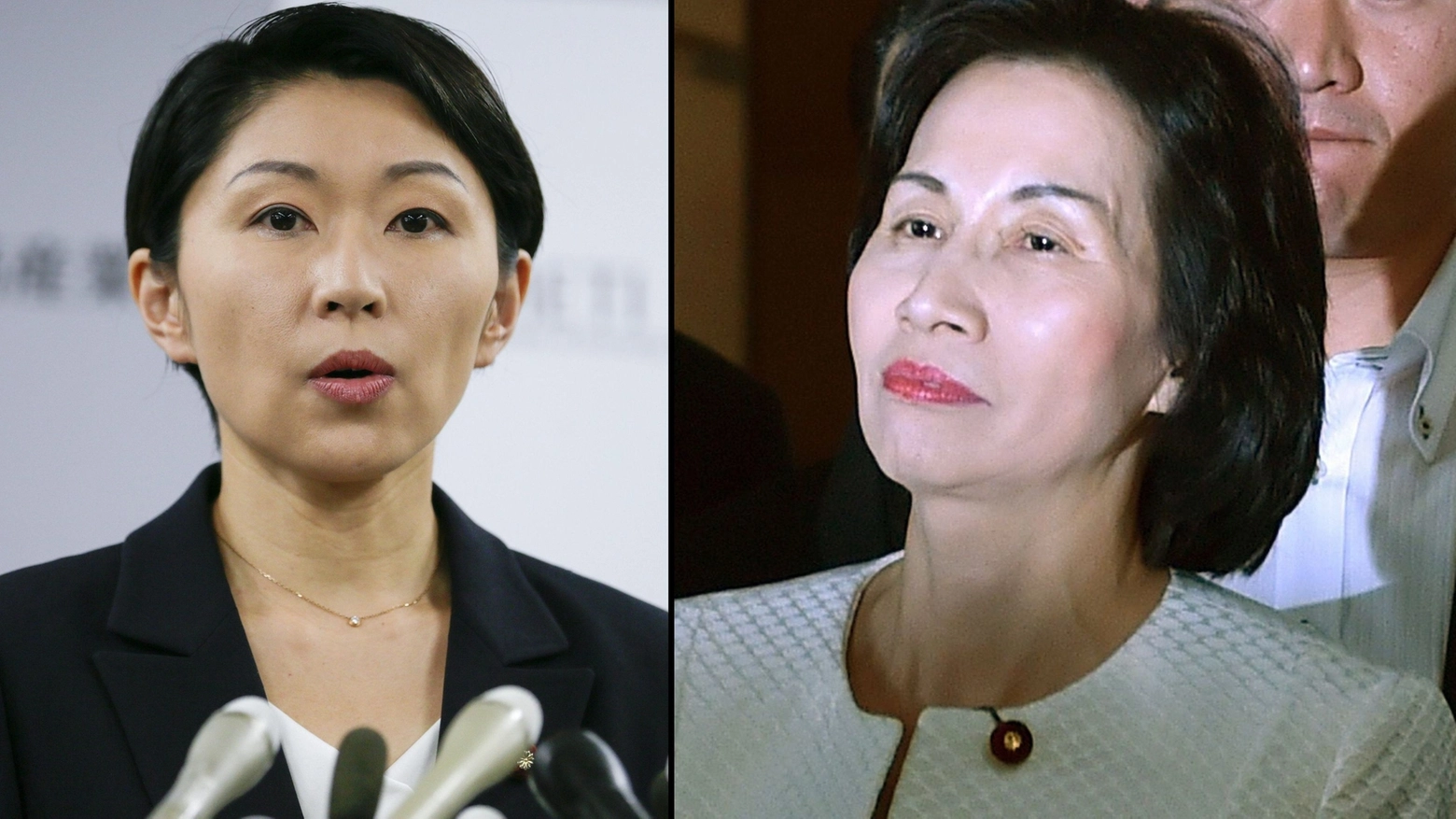 Le due ministre giapponesi che hanno dato le dimissioni