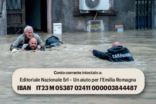 La raccolta fondi del gruppo Monrif per gli alluvionati