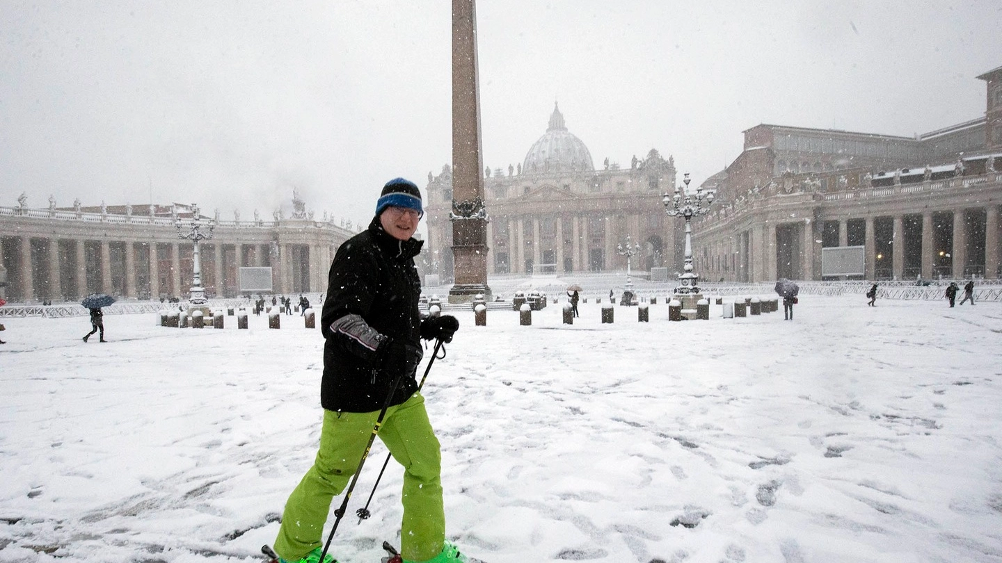 Neve a Roma (ImagoE)