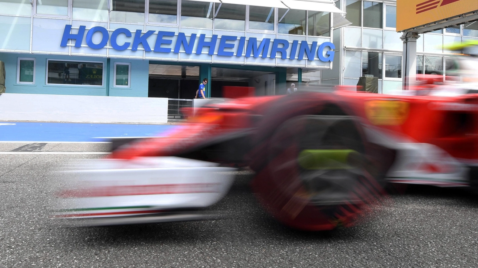 Ferrari a Hockenheim (Pool)