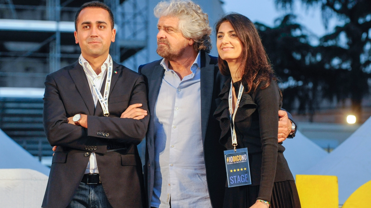 M5S, Luigi Di Maio con Beppe Grillo (Imagoeconomica)