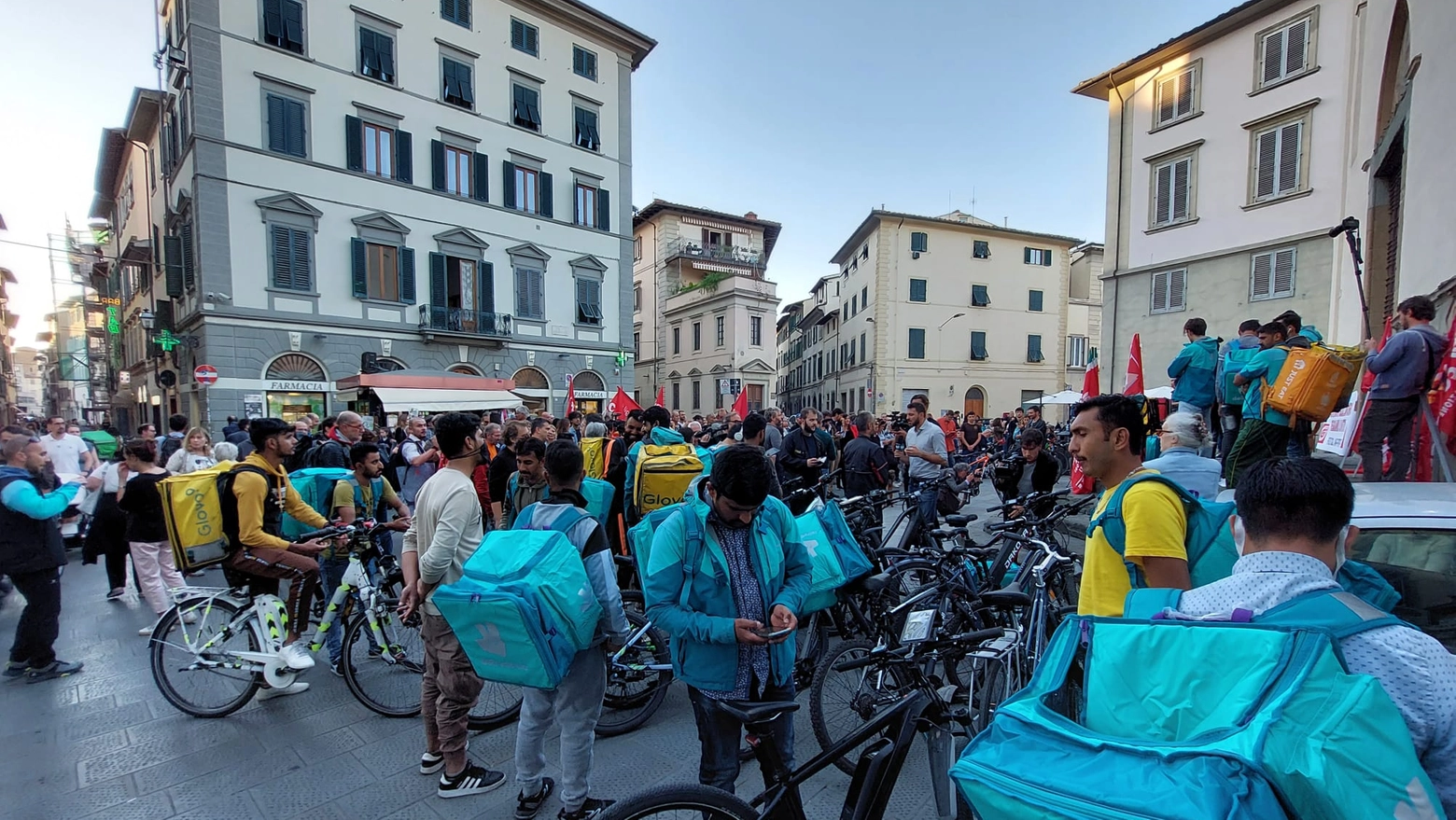 Rider stranieri a Firenze