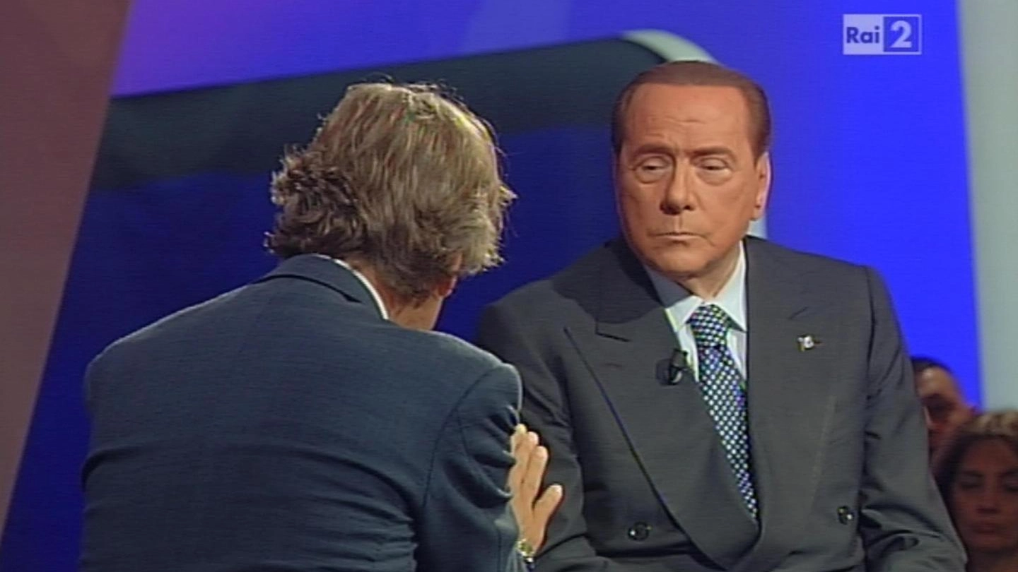 Berlusconi ospite a Virus (Ansa)