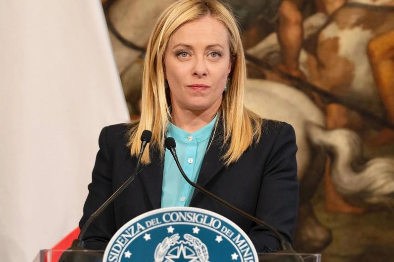 La presidente del Consiglio Giorgia Meloni