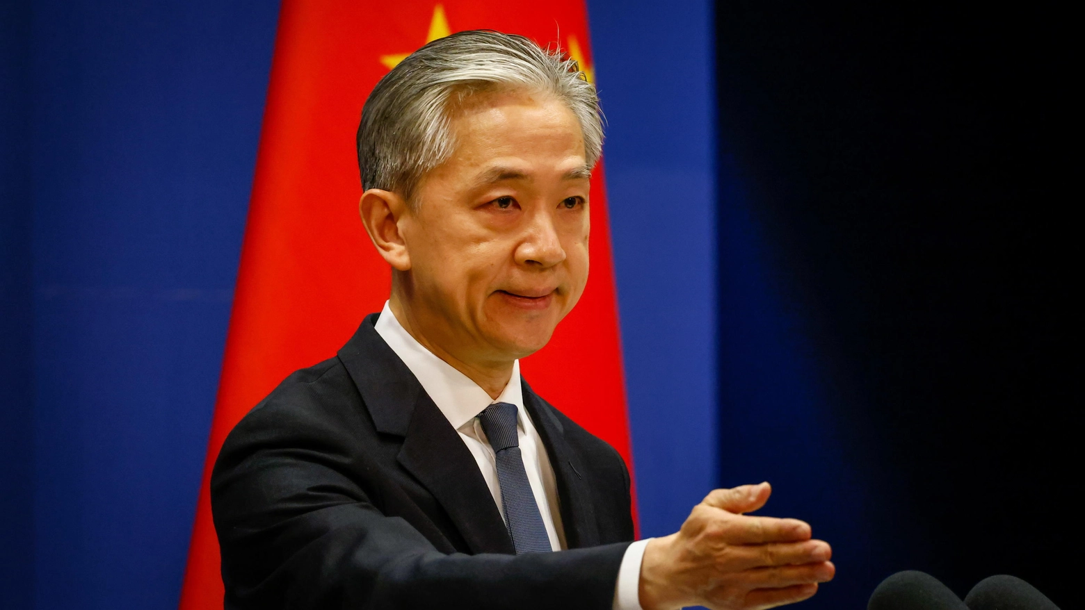 Il ministro degli Esteri cinese Wang Yi (Ansa)