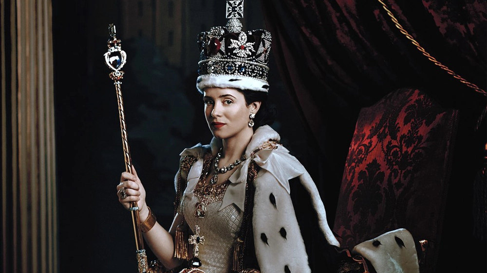 Un dettaglio del poster di 'The Crown' – Foto: Netflix