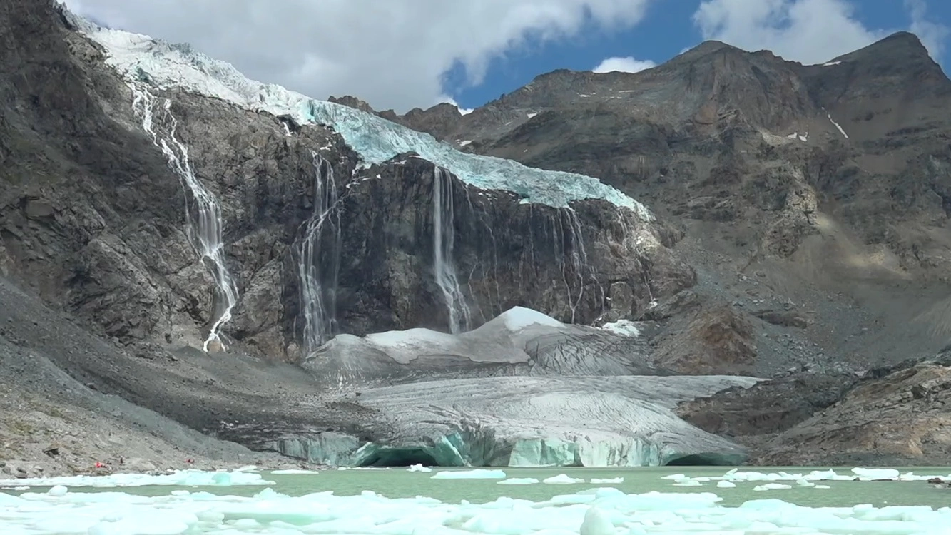 La fusione del ghiacciaio Fellaria (Video Local Team)