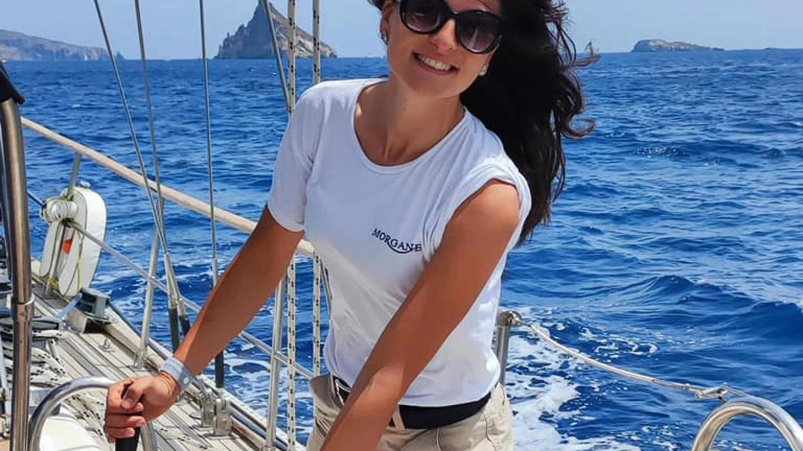 La skipper Giulia Maccaroni