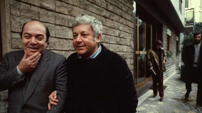 Lino Banfi e Paolo Villaggio (Olycom)