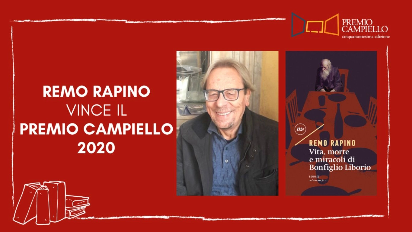 Remo Rapino ha vinto il 58esimo Premio Campiello