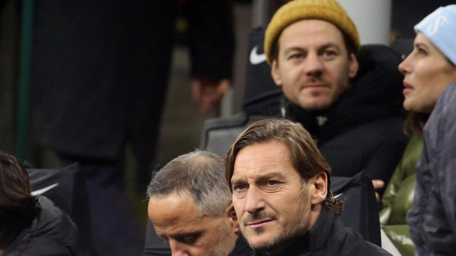Francesco Totti allo stadio