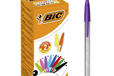 Penne Bic multicolore su amazon.com