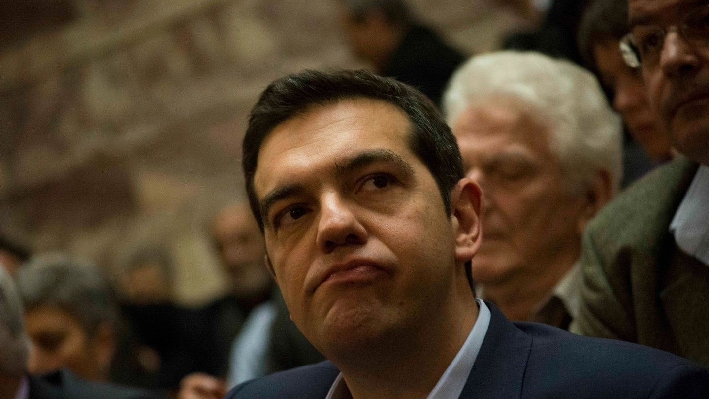 Il primo ministro greco Alexis Tsipras (LaPresse)
