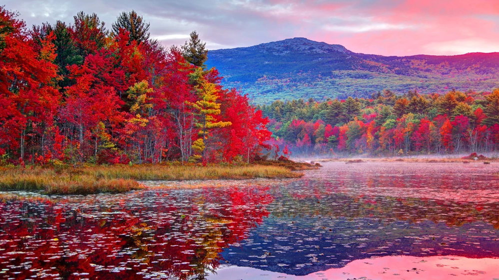 L'autunno nel New Hampshire, Stati Uniti