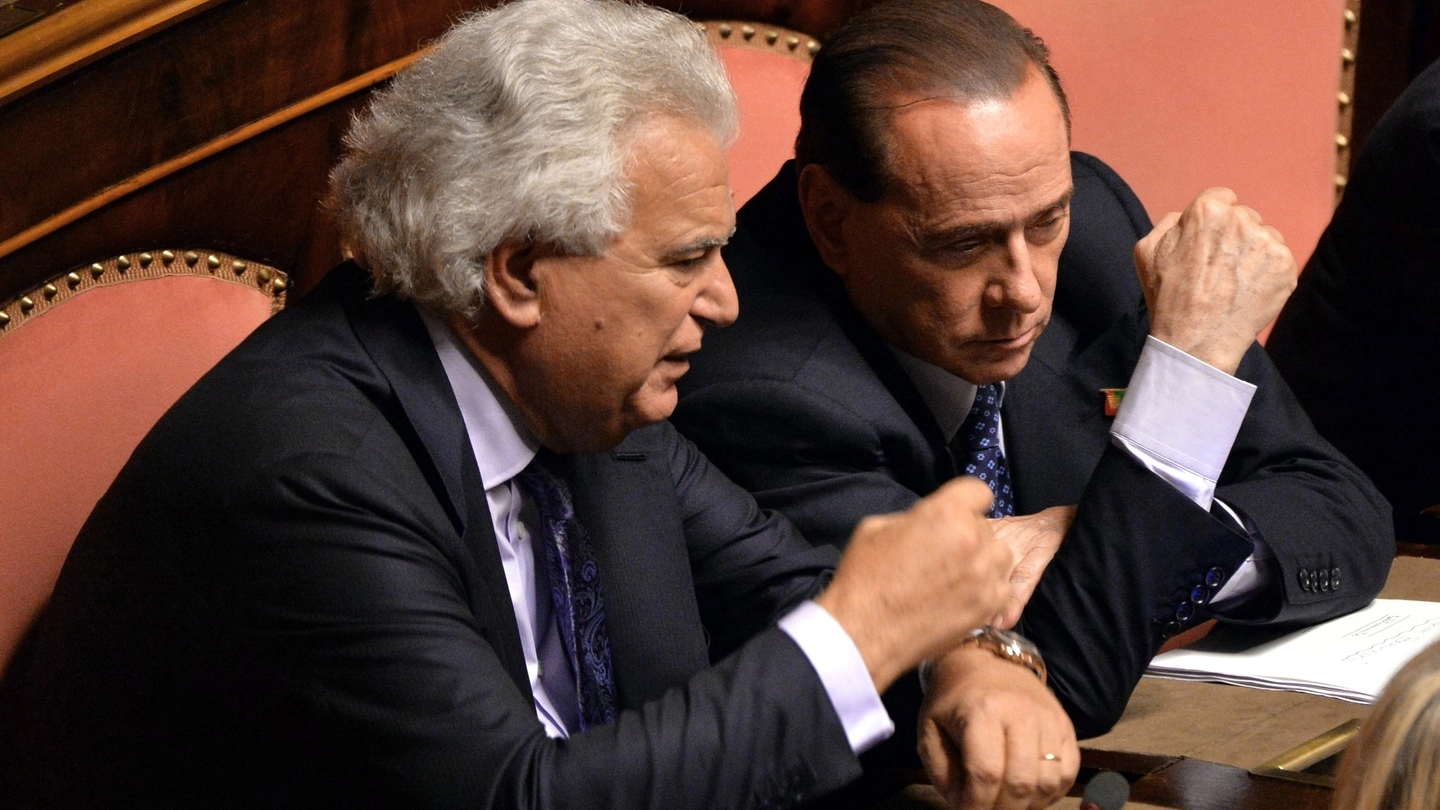 Denis Verdini e Silvio Berlusconi (Ansa)