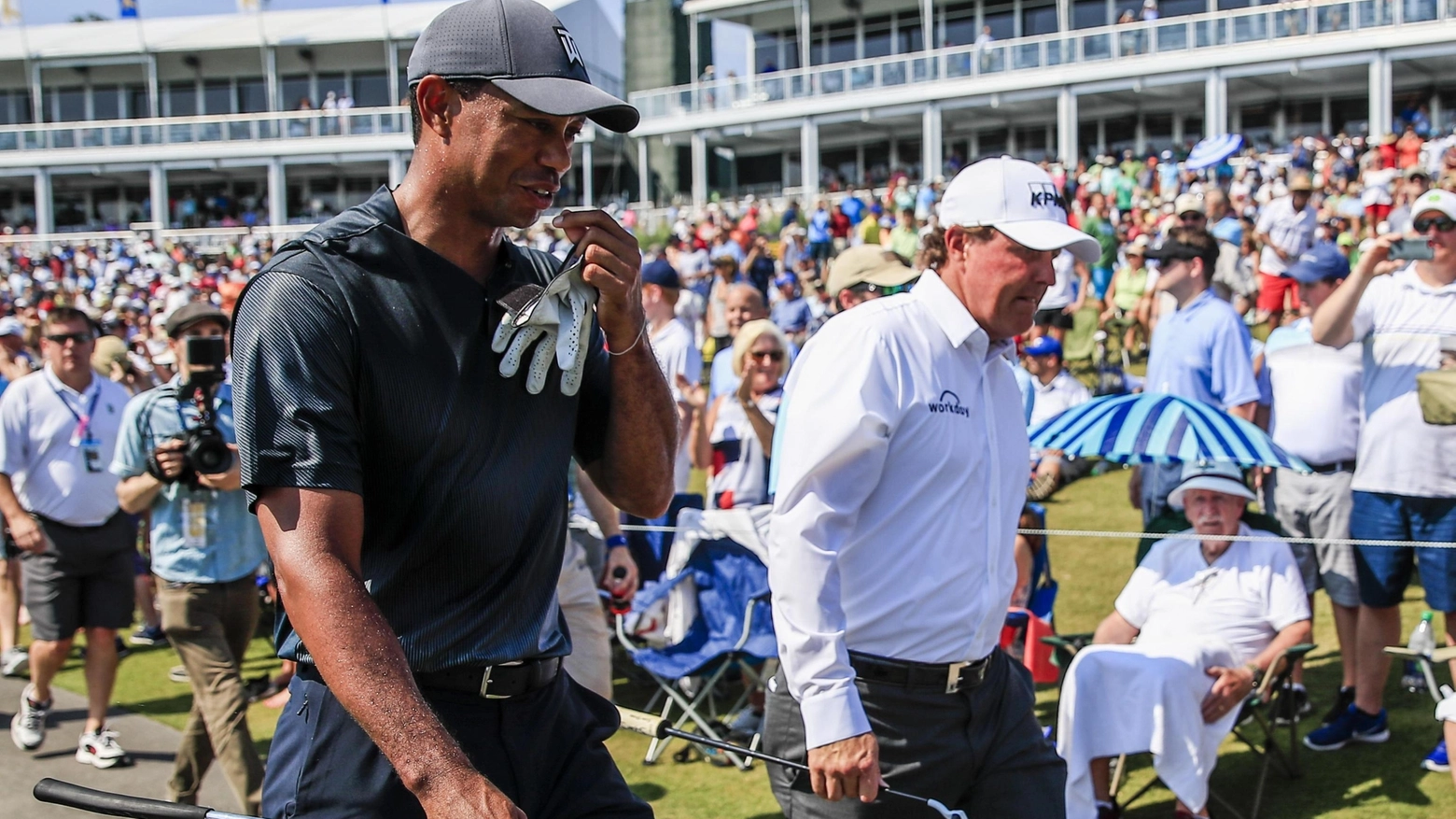 Tiger Woods e Phil Mickelson