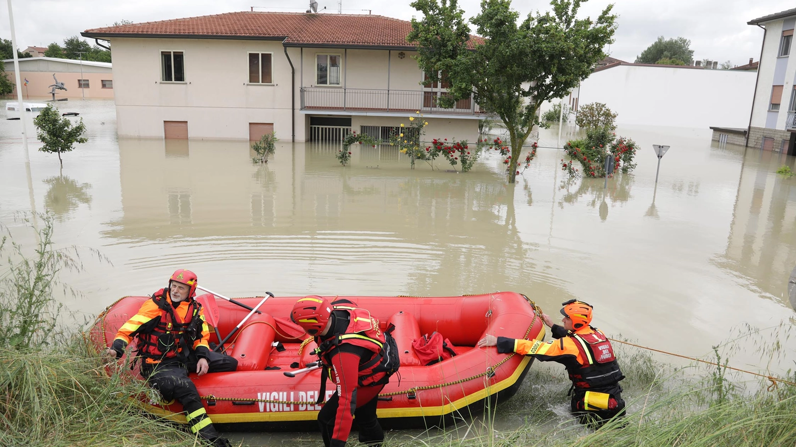 Alluvione a Faenza (foto Corelli)