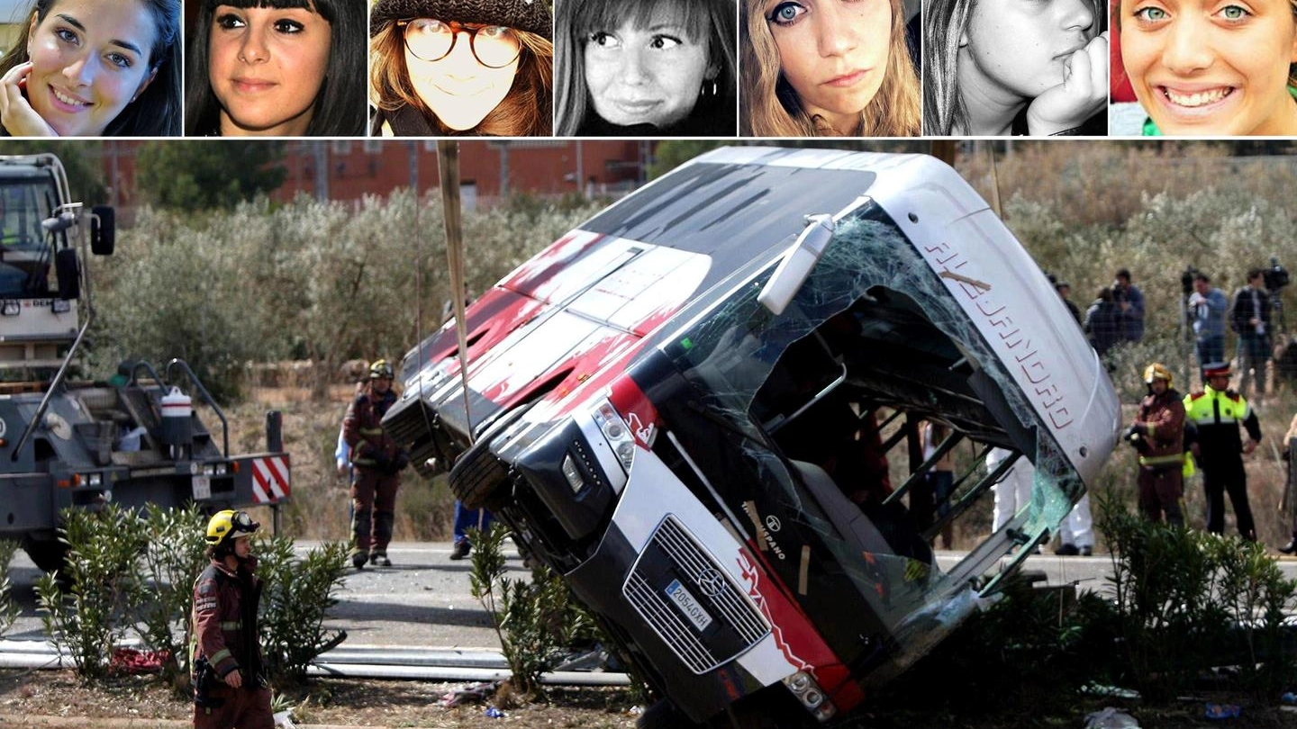 Incidente in Spagna, morte 7 ragazze italiane (Ansa)