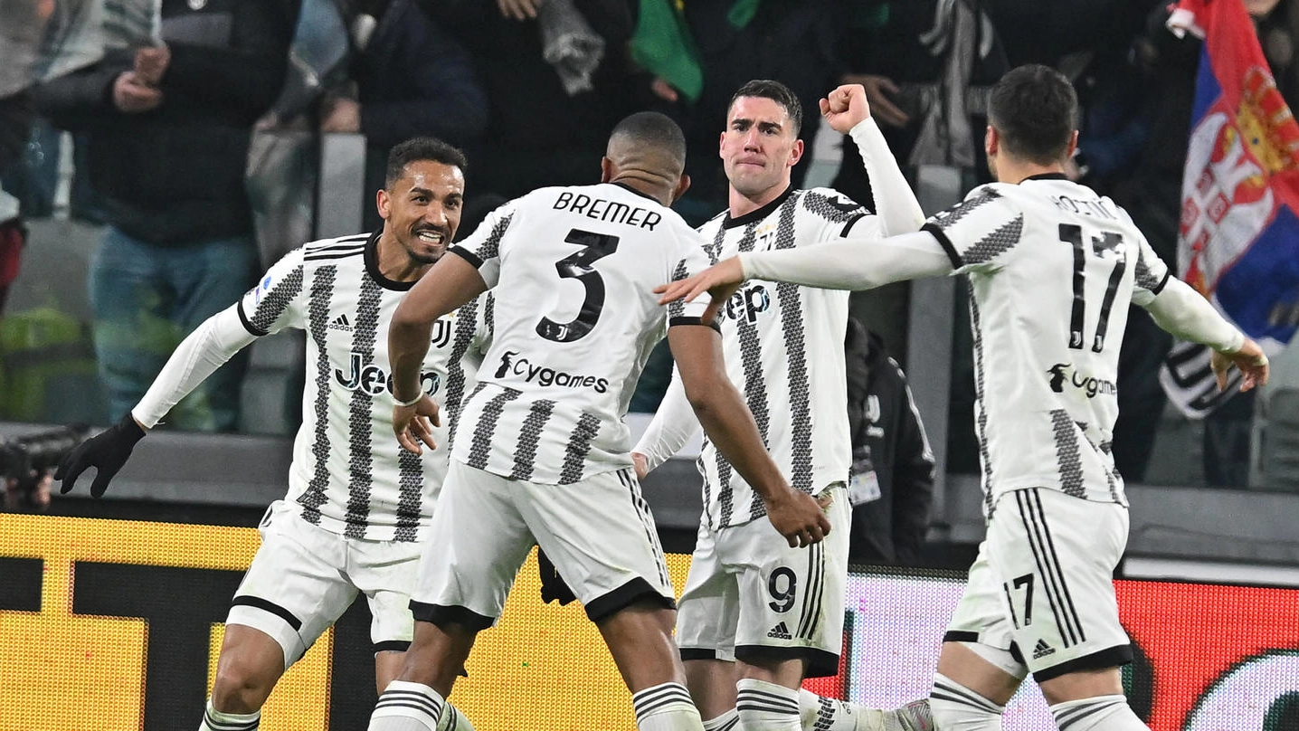 La Juventus batte 4-2 il Torino (Ansa)