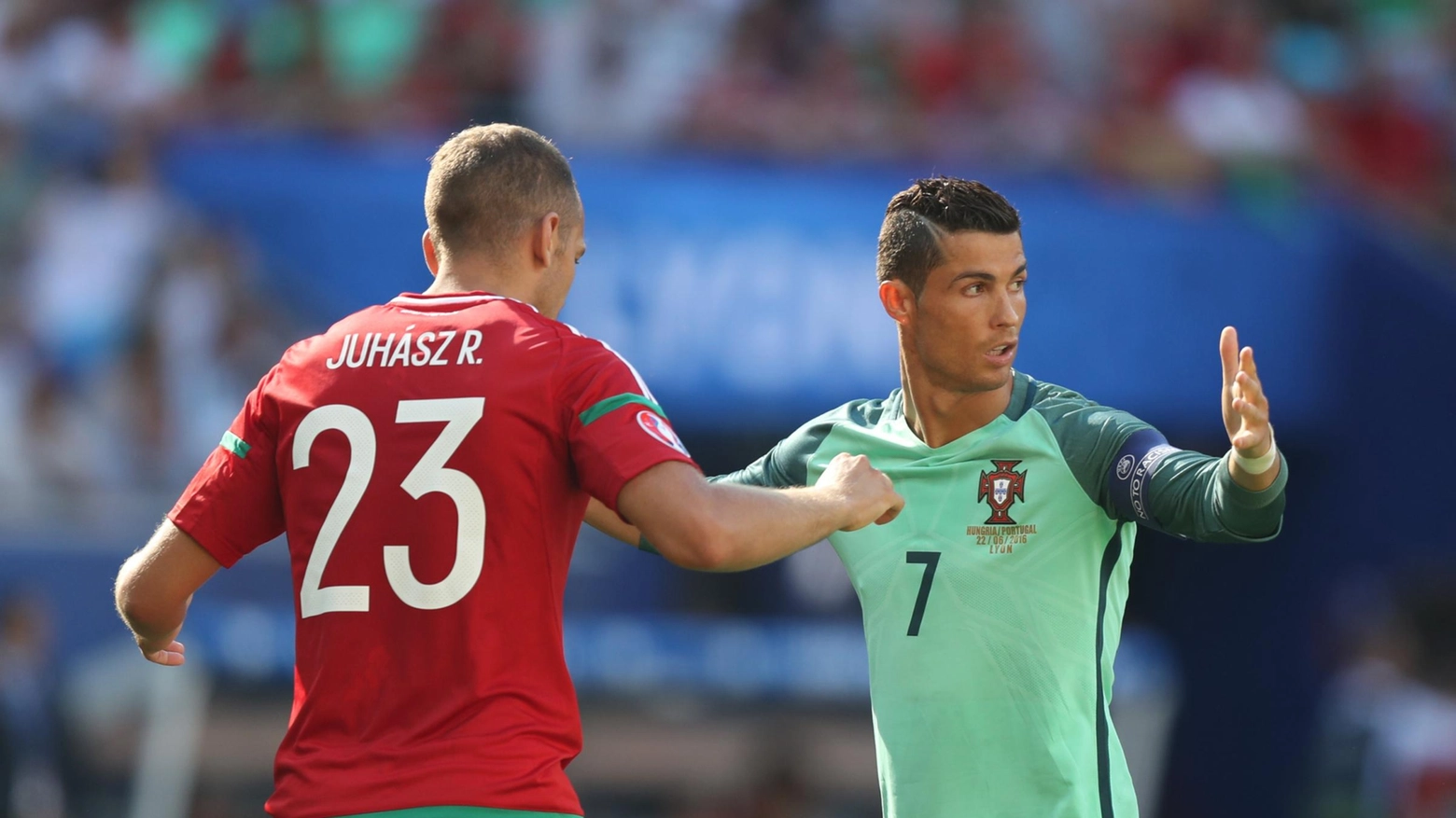 Ungheria-Portogallo 3-3: Ronaldo pesca la doppietta con un bellissimo goal di tacco (XINHU